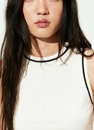 Майка топ тонкої в'язки з віскози розмір м