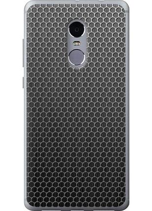 Чехол 2d пластиковый на телефон xiaomi redmi note 4 ячейки "243t-352-58250"