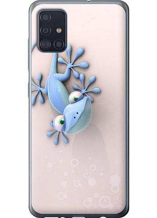 Чохол 2d пластиковий на телефон samsung galaxy a51 2020 a515f гекончик "1094t-1827-58250"
