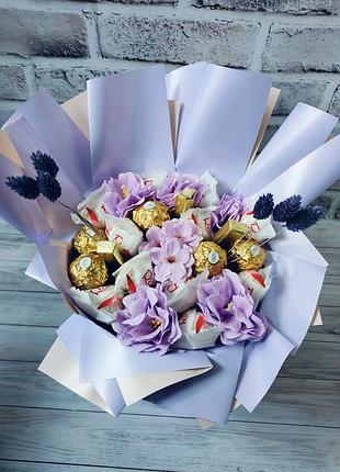 Композиция букет бокс праздник весны 8 марта оригинальный подарок