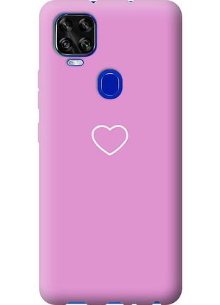 Чехол силиконовый на телефон zte blade v2020 сердце 2 "4863u-2529-58250"