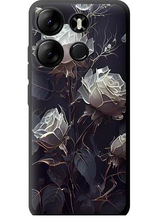 Чехол tpu на телефон infinix smart 7 розы 2 "5550b-3195-58250"