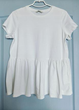 Футболка с баской  р.м george