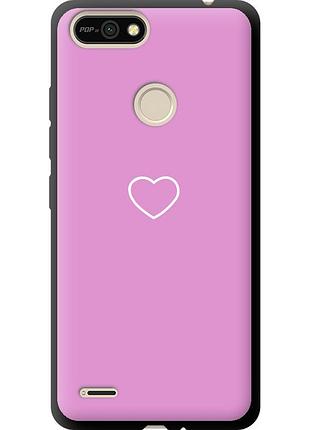 Чехол tpu на телефон tecno pop 2f b1f сердце 2 "4863b-2391-58250"