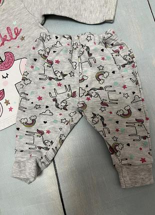 Пижама 0/3 мес 3