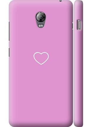 Чохол 3d пластиковий матовий на телефон lenovo vibe p1 серце 2 "4863m-152-58250"