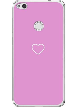 Чохол 2d пластиковий на телефон huawei p8 lite (2017) серце 2 "4863t-777-58250"
