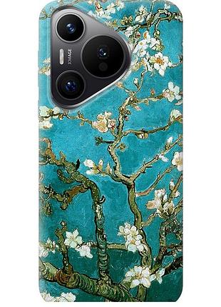 Чохол силіконовий на телефон huawei pura 70 pro вінсент ван гог. сакура "841u-3700-58250"