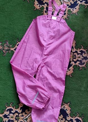 Полукомбинезон дождевик грязеприф для девочки