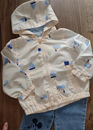 Ветровка на мальчика на 1 год🩵