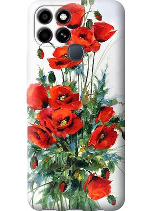 Чохол силіконовий на телефон infinix smart 6 маки "523u-2758-58250"