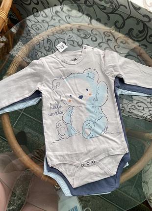 Набір дитячі боді 3 шт