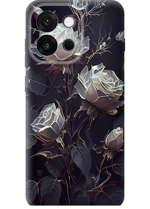 Чохол силіконовий на телефон oneplus 13t 5g / 13s 5g троянди 2 "5550u-4026-58250"