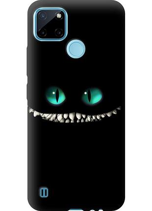 Чохол силіконовий на телефон realme c25y чеширський кіт "689u-2553-58250"