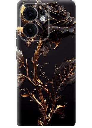 Чохол силіконовий на телефон oppo reno13 f 5g / reno13 f 4g троянда 3 "5552u-3955-58250"