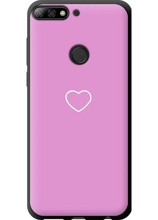 Чохол tpu на телефон huawei honor 7c pro серце 2 "4863b-2070-58250"