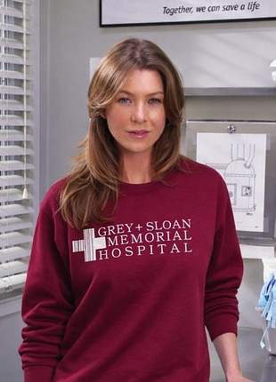 Світшот з анатомії грей