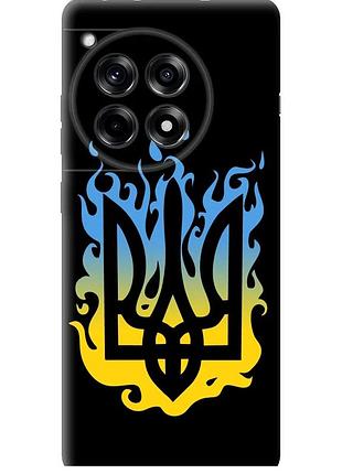 Чехол tpu патриотический на телефон oneplus 12r герб v1 "5258b-3658-58250"