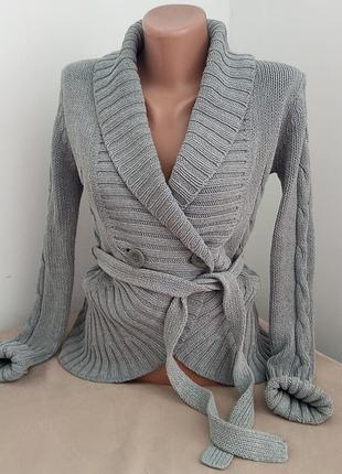 Кофта mango  в коси на поясі 4