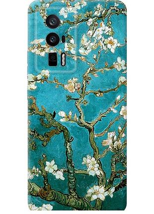 Чехол силиконовый на телефон xiaomi redmi k60 винсент ван гог. сакура "841u-2973-58250"