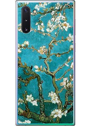 Чехол силиконовый на телефон samsung galaxy note 10 винсент ван гог. сакура "841u-1718-58250"