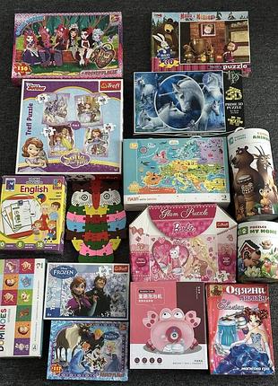 Пазли набір лот дитячі іграшки