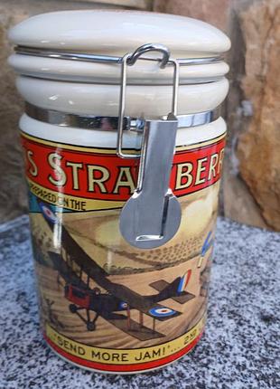 Винтажная старая баночка для сыпучих продуктов wilkins &amp; sons #41.