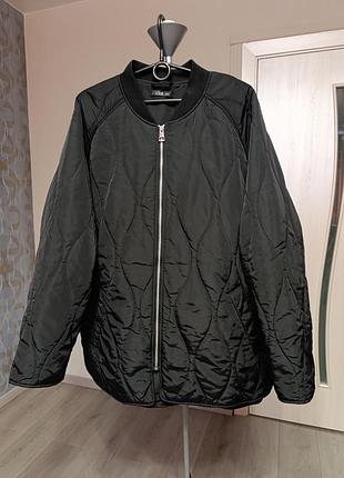 Демісезонна стьобана куртка 56