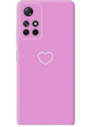 Чехол силиконовый на телефон xiaomi redmi note 11s 5g сердце 2 "4863u-2890-58250"