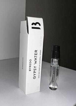 ♥️byredo gypsy water, пробник, оригинал