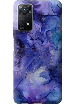 Чехол силиконовый на телефон xiaomi redmi note 11 pro мрамор 7 "4802u-2512-58250"