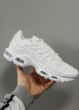 Nike air max tn белые кроссовки