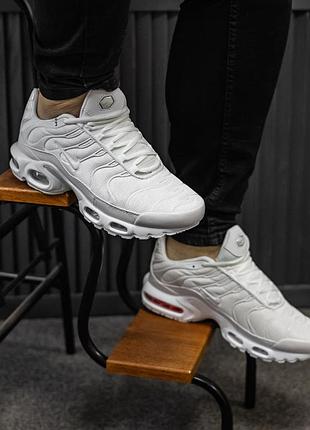 Nike air max tn белые кроссовки 7
