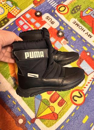 Puma дитячі зимові чоботи чобітки черевики us 11.5