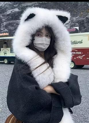 Шапка с ушками