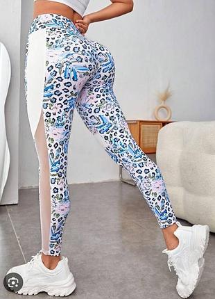 Лосіни легінси shein жіночі спортивні тренувальні m-l