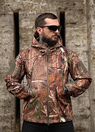 Демисезонная куртка softshell silver knight wood пп7995(3 - 01)