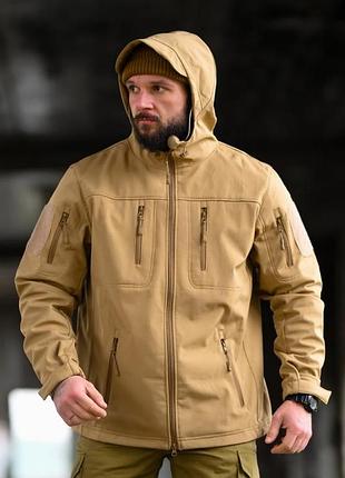 Демісезонна тактична куртка eskalibur кайот вт5287(41 - 01)