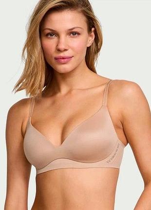Бюстгальтер xl із легкою підкладкою comfort victoria´s secret бежевий