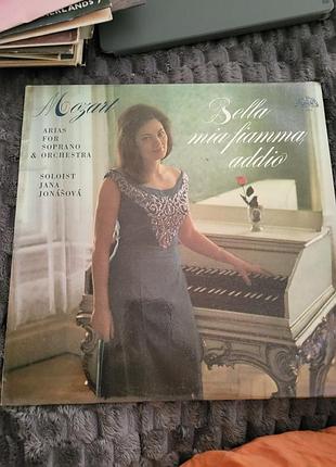 Виниловая пластинка mozart* - jana jonáácová - bella mia fiamma addio (arias for soprano &amp; orchestra