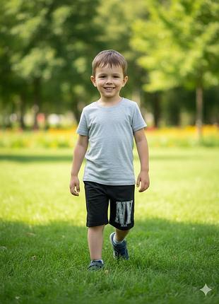 Бавовняні дитячі шорти на 4 та 6 років. дитячі шорти 1024