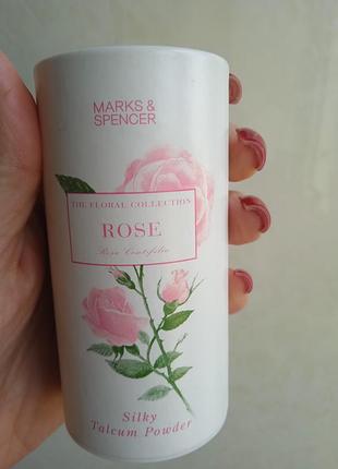 Тальк для тела роза от маrk and spencer 50