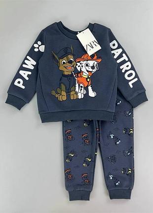 Костюм для хлопчика zara щенячий патруль