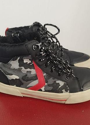 Черевики хайтопи кросівки для хлопчика next 23 см устілка