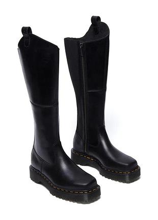 Високі шкіряні чоботи dr. martens amaayah hi розмір 38