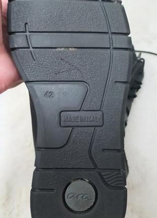 Кожаные мужские ботинки ботинки ara 8