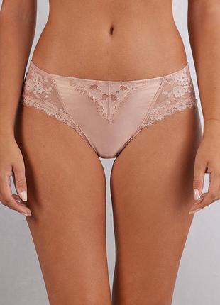 Трусики intimissimi роза нюд satin meets lace