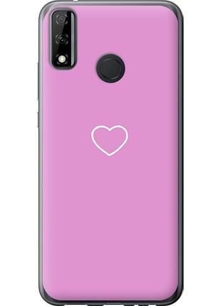 Чехол силиконовый на телефон huawei p smart 2020 сердце 2 "4863u-2060-58250"