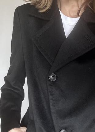 Чорний піджак max mara, 100 % верблюжа вовна