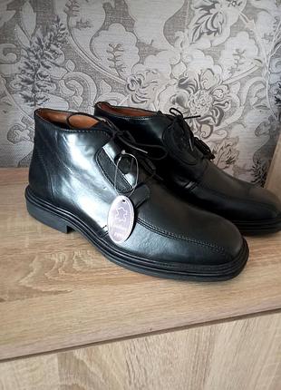 Шкіряні черевики на шнурівці kit 5